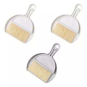 ABM모던 스마일 미니빗자루 세트 3개(색상랜덤)/빗자루/책상용/실내/방비/사무실/방빗자루/비짜루/비자루