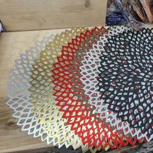 3종 원형그물 플레이티우방수미끌림방지/식탁/실리콘/매트/방수/커버/받침/메트/주방/패드/테이블/깔판