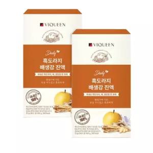 바이퀸 데일리 국산 흑도라지 배 생강 진액 생강차 배도라지 즙