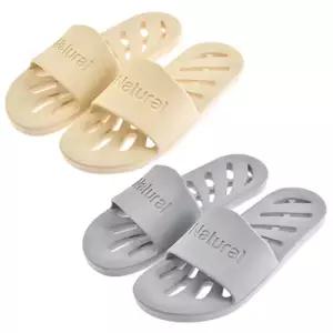 홈캉스 뽀송뽀송 욕실화 2개 발등낮은 미끄럼방지 슬리퍼