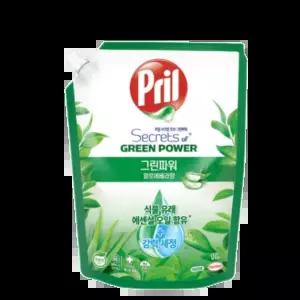 헨켈 주방세제 프릴 그린파워 리필 알로에베라 1L