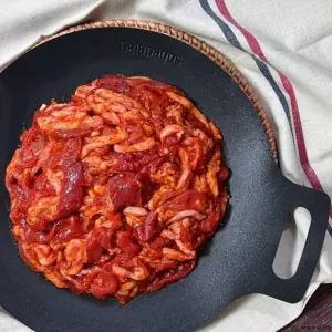 [냉장] 팜스제임 무항생제 고추장 오리주물럭 1kg 국내산 생오리 주물럭 양념 불고기PJ