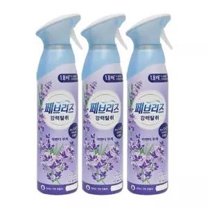 페브리즈 에어 라벤더 부케 165g x3 /실내냄새제거/방향제
