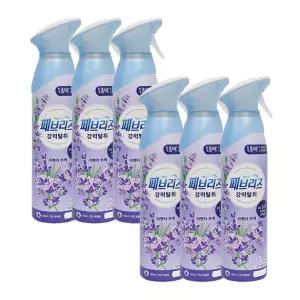 [페브리즈]페브리즈 에어 라벤더 부케 165g x6 실내냄새제거방향제