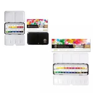 문교 고체형 수채물감 12색/24색 일반 (택1)