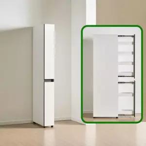 파로마 네오 일로스 200 인출식 슬라이딩 틈새 수납장 NES040