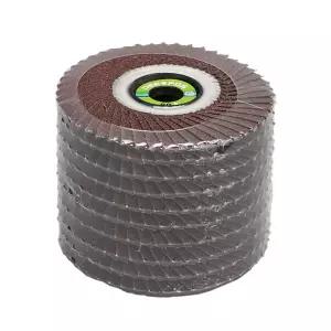 해바라기 휠 페이퍼 4인치 80방 그라인더 사포 사포날