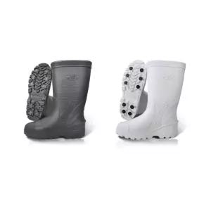 본문참조포시스 논슬립텐 긴장화 가벼운 EVA 미끄럼방지 방수장화 블랙 화이트본문참조