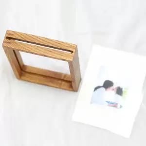 나무액자 우드프레임 사진액자 애쉬원목 매트형 