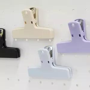 자석 플라스틱 집게 10cm 메모 냉장고 클립