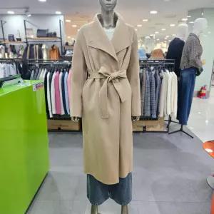 시슬리/애플아울렛/버디 숄카라 벨티드 롱 코트 SACTC6561