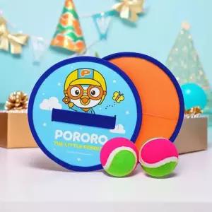 뽀로로 캐치볼 세트 찍찍이 공던지기 야외 야구놀이 공던지기 케치볼 스포츠 유아체육 장난감