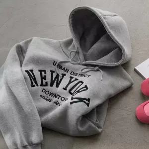 (안나앤플러스) 디스트 레터링 기모 후드티[티셔츠DZU53] 빅사이즈