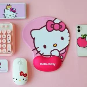 손목보호 마우스패드 헬로키티 산리오 SC-WPMP-01