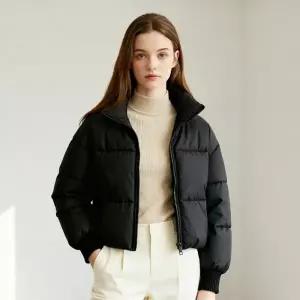 [롯데백화점]샐리 집업 포켓 하이넥 박시 패딩_I5D-CPD008