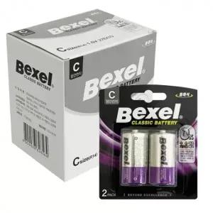 벡셀 C형 망간건전지2p x1박스(10개) R14 무수은 1.5v