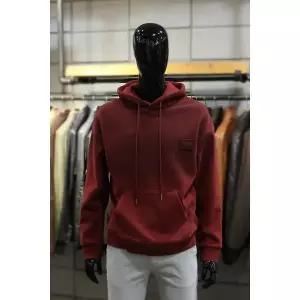 [빠니깔레] 그라데이션빈티지와인 기모후드맨투맨티 m-qtee58wi [P003717428]