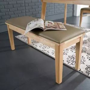 N454 2인 원목 벤치 1color 착불