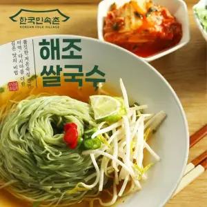 국내산 다시마/미역을 넣은 맛있는 해조쌀국수 3종 30개