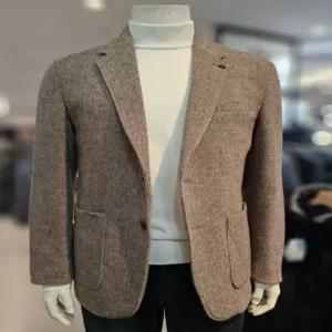 [트레몰로] (주)세정 트레몰로 24FW 등판누빔 울71%  캐주얼자켓 카멜브라운 TRHFU4WA121