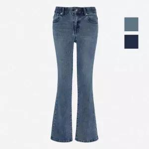 뱅뱅 HC07 여성 캣브러쉬 기모 부츠컷 청바지 인밴드 NQK653