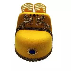 전통 왕세자 모자 사극 소품 혼례 익선관 코스튬 임금 코스프레 민속 임금님