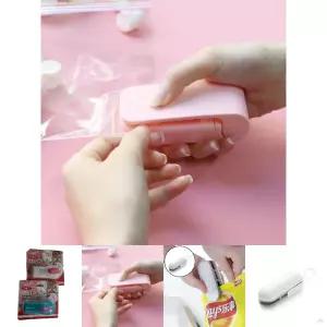 휴대용 다용도 간편 비닐 접착기 과자 밀봉 실링기/미니/어린이집/학교/열봉합기/업소용/유치원/사무실