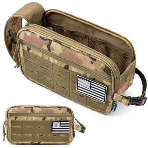 파빌리아 남성용 전술 세면도구 가방, 여행 위생 군용 장비 도프 키트, 방수 몰 액세서리 파우치, 남성 면도 필수품, 체육관 욕실 샤워 소형 EDC, 카모