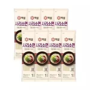 [신세계라이브쇼핑]CJ 백설 사리소면 100g x8개