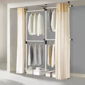 왕자 심플4단커튼행거_선택형_451