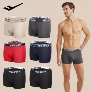 프로스펙스 PROSPECS 남성 폴리메쉬 드로즈 6종세트 남자팬티 속옷 기능성 사각 팬티
