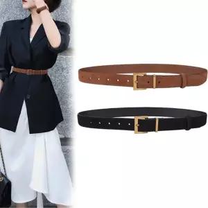 여성용 버클 벨트 허리띠 청바지 원피스 자켓 정장벨트