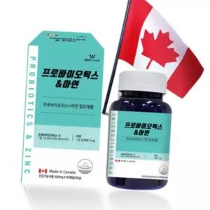 돈스텔 프로바이오틱스 아연영양제 500MG X 60캡슐 어른영양제 노인건강식품 장건강