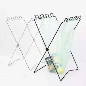 캠핑용품 접이식 쓰레기봉투 걸이 20L LS480 블랙 /재활용분리수거함/쓰레기분리수거함/재활용분리수거