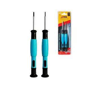 2개입 자야 초정밀 도라이버 십자+일자 드라이버 세트 십자드라이버 도라이버셋트