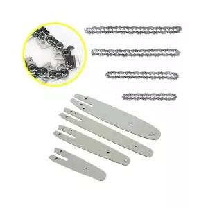 스틸 체인톱 소형 톱날 가이드바 전기 엔진 톱 미니 체인 가이드 8인치 6인치 4인치