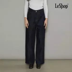[르샵] 기모 안감 와이드 생지 데님 팬츠 (BOBPT012A)