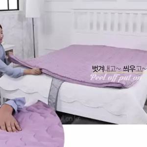 1인용 무선 리모컨 온수매트 싱글,커버