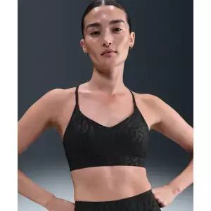 [나이키]HQ2825-010 인디 라이트 서포트 패드 어저스터블 스포츠 브라 W - 블랙 앤트러사이트 다크 스모