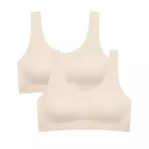 수아팜 [정상가 48000원] 주니어 2단계 쉘론 컴포트 프리컷 브라 2매_라이트스킨