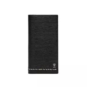 [롯데백화점]닥스 액세서리 [선물포장/쇼핑백동봉][ALEXANDER]블랙 라인 체크 로고 장지갑 DBWA3E621BK