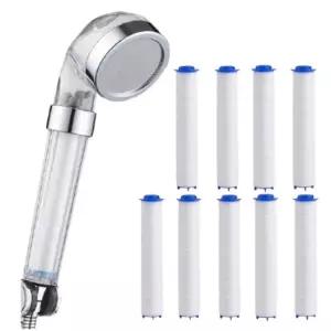 리셀 100 수압상승 녹물제거 샤워기 필터포함)+필터 9개 샤워기 필터 모음