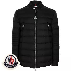 블랙 아미오트 구스 다운 집업 자켓 AMIOT 1A00101 68352 999