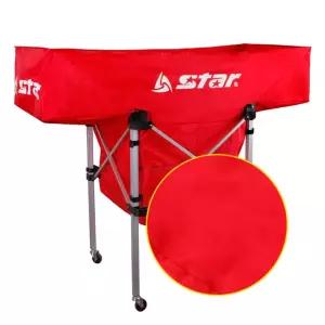 멀티 T형 볼카트 레드 (천)/볼바구니/볼케리어/볼박스/V형/볼캐리어/Y형/공거치대/공보관/공보관대/카트