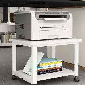 낮은 본체 받침대 스탠드 바퀴달린 이동식 프린터 거치대 사무실 선반 다이