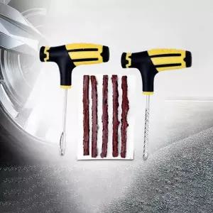 휴대용 타이어 지렁이 키트 긴급 타이어 펑크 수리 키트 자동차