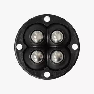 원형 회전 볼롤러 블랙/핸드/카트/손잡이/의자/바퀴/미니/리프트/플라스틱/만능/지렛대/손수레/이동식/가구