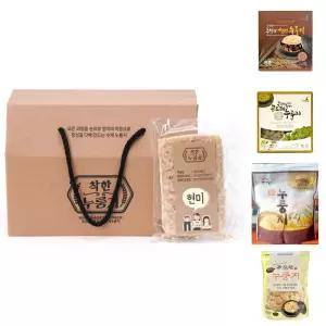 (60gX10봉) 현미 누룽지 1BOX/식사대용/누렁지/아이/간식/어르신/누룽지칩/식사/대용량/추억/고소한/선물