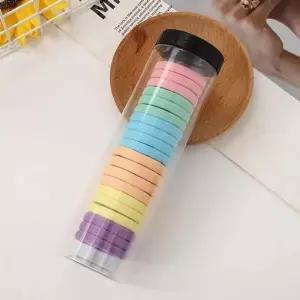 [하프클럽/]칼라고무줄 둥근고무줄 굵은고무줄 머리끈 머리끈세트