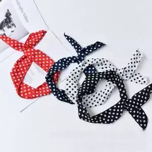 [하프클럽/]스카프 헤어밴드 날으는 베이직와이어머리띠길이84cm